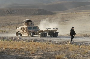 A game of chicken – US and Afghan troops take back road held by Taliban